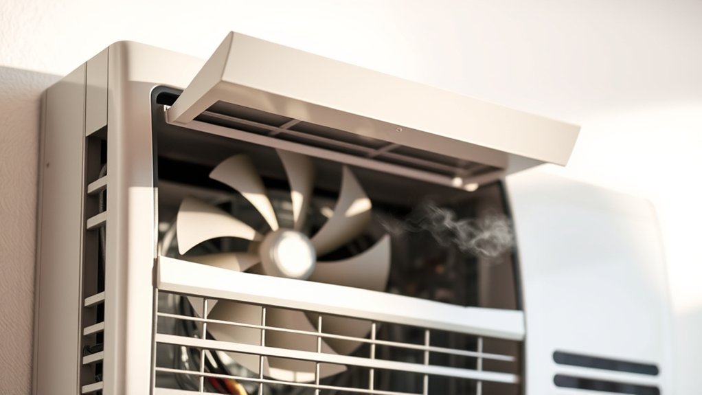 activate fan for thawing