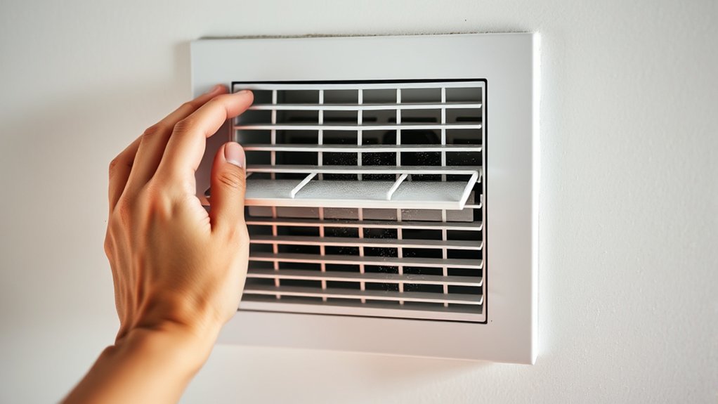 carefully remove vent covers