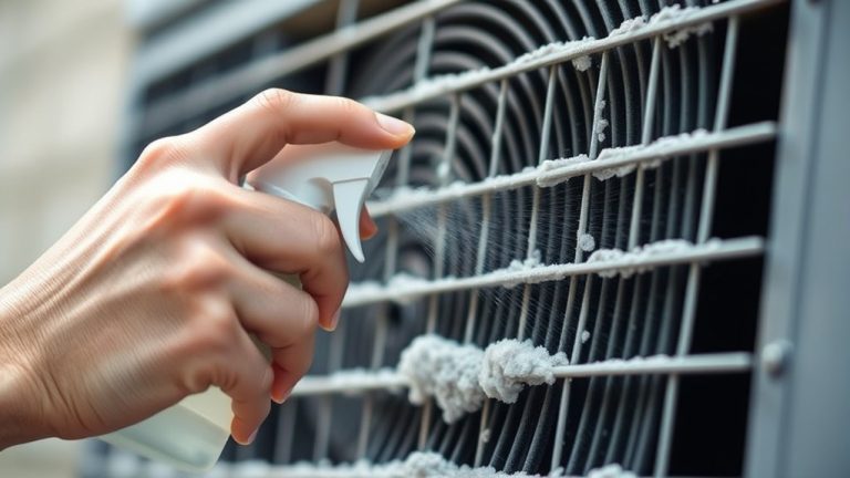 clean air conditioner coils