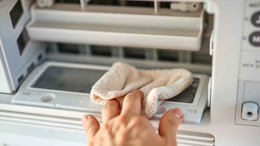 clean scrub rinse dry