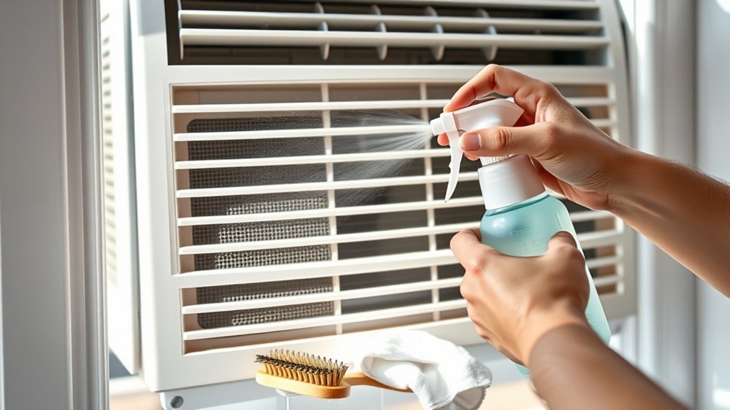 clean window ac efficiently