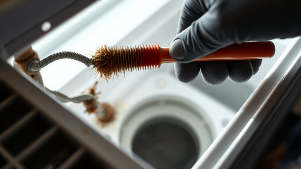 clear ac drain clogs