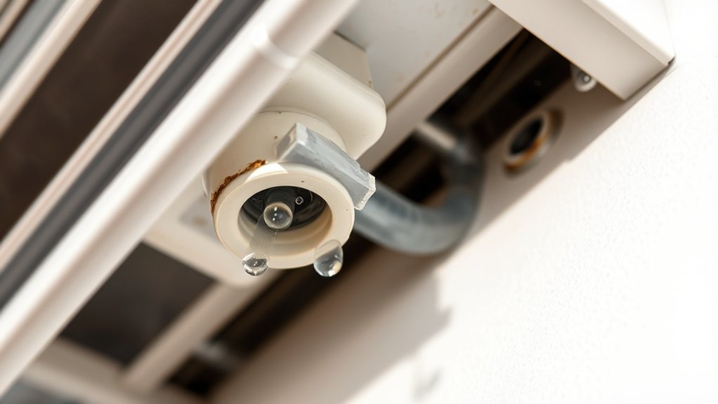 clogged condensate drain symptoms