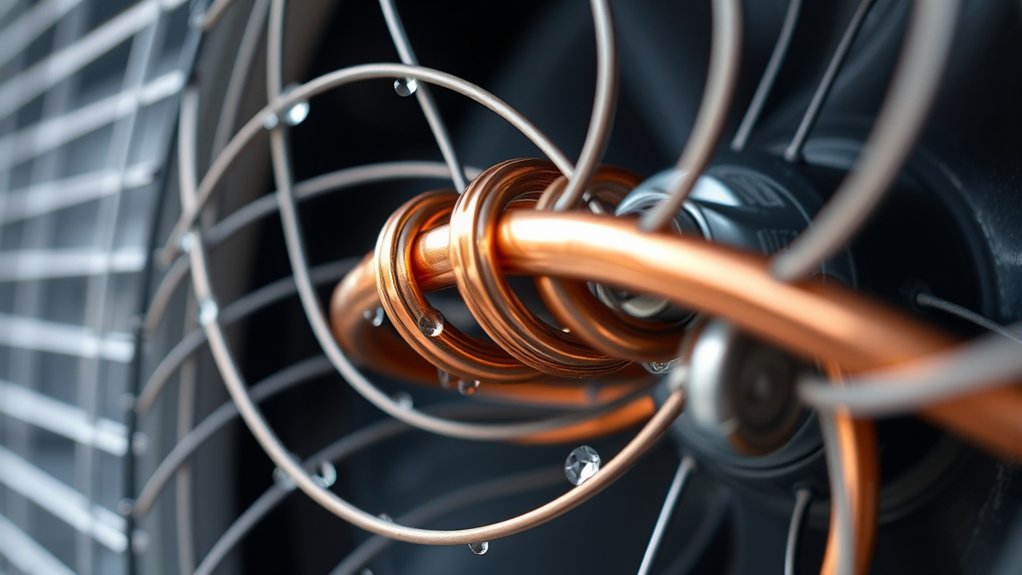 components of ac condenser