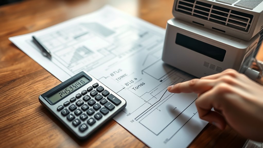 convert btus to tons