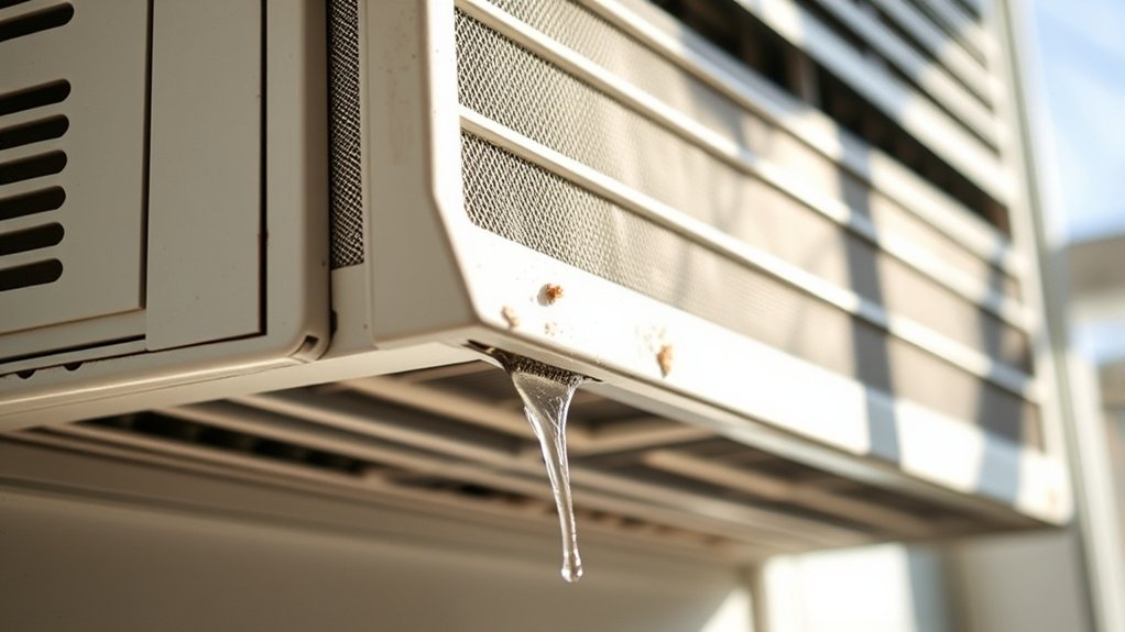 dirty filter causes leaks