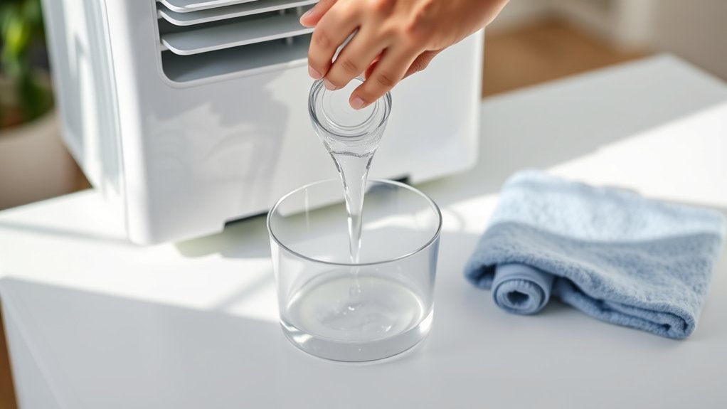 drain cap clean maintain