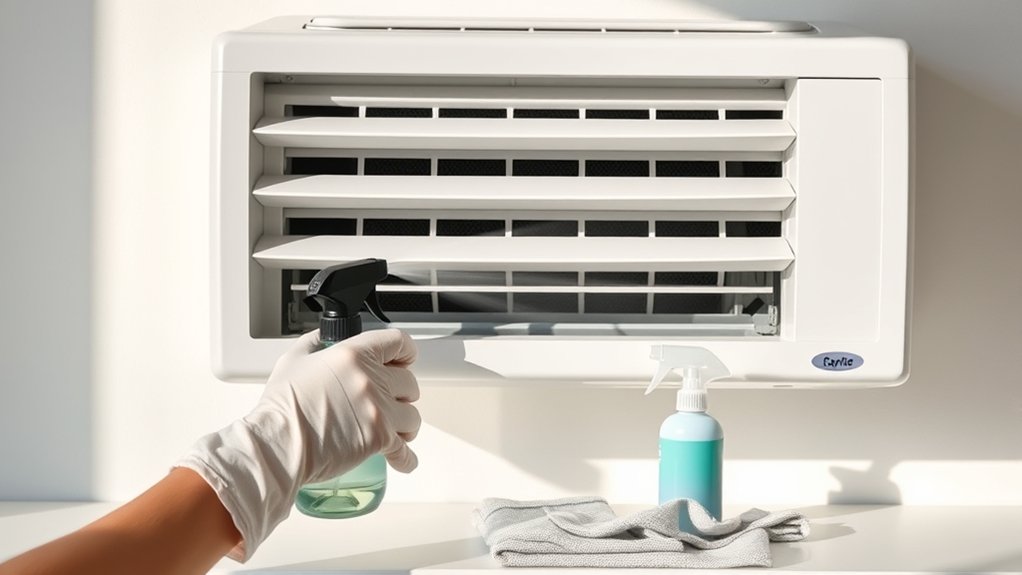 eliminate musty ac odor