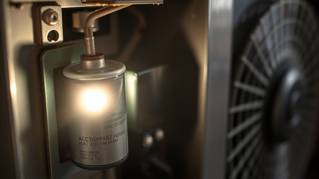 flickering lights capacitor failure