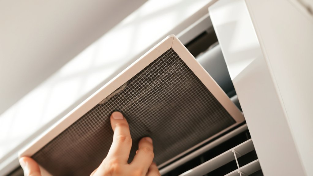 inspect air conditioner filter