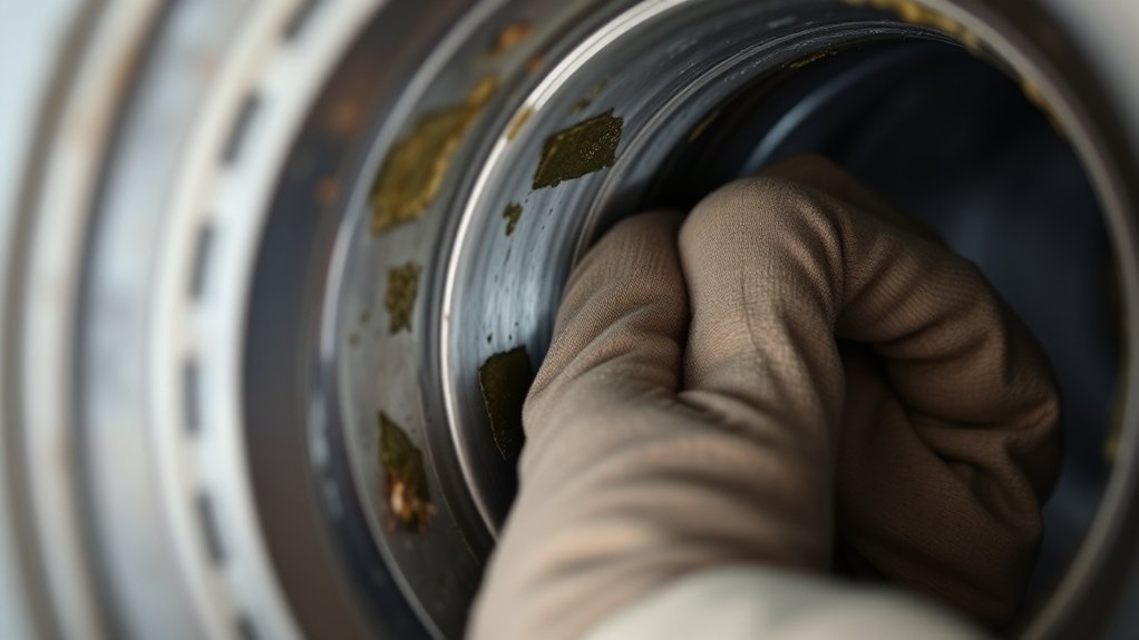 inspect for mold and pests