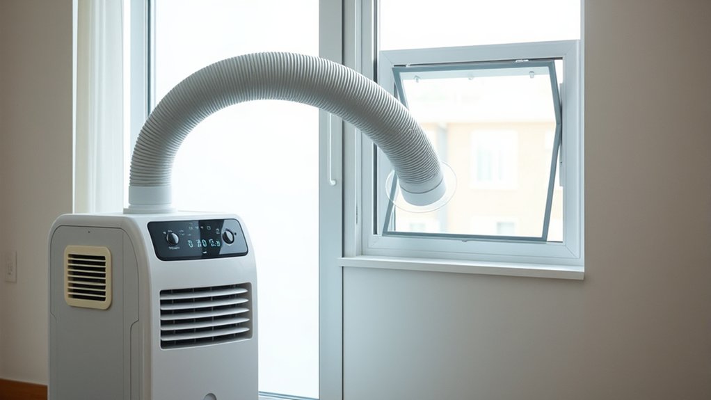 portable ac venting options