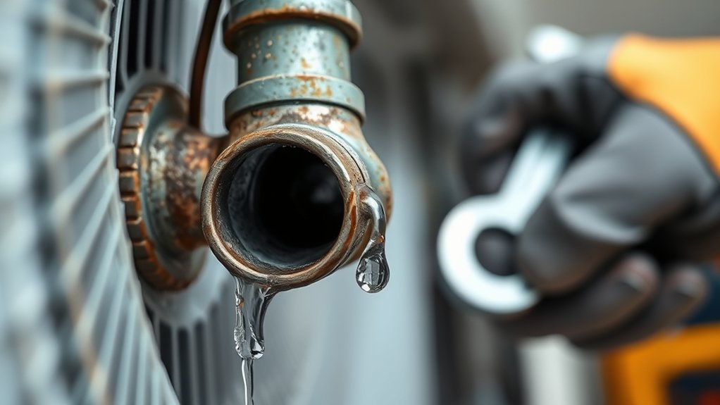 prevent ac water leaks