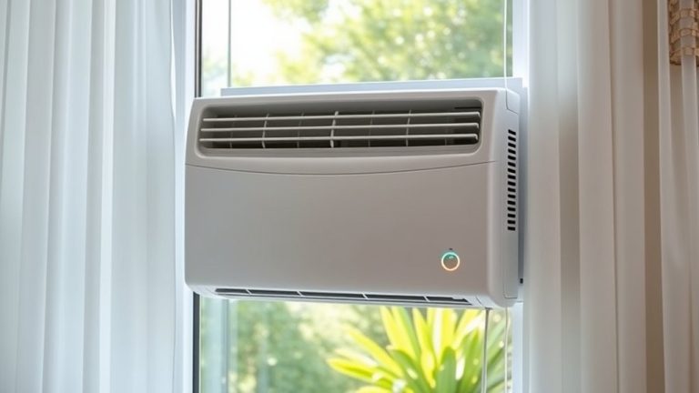 quietest window ac units