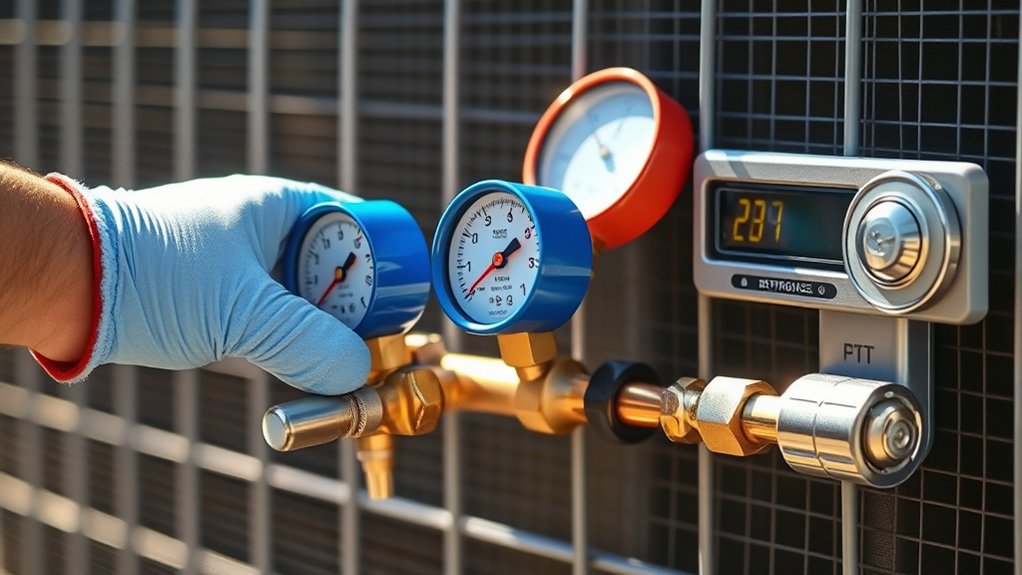 recharge ac check for leaks