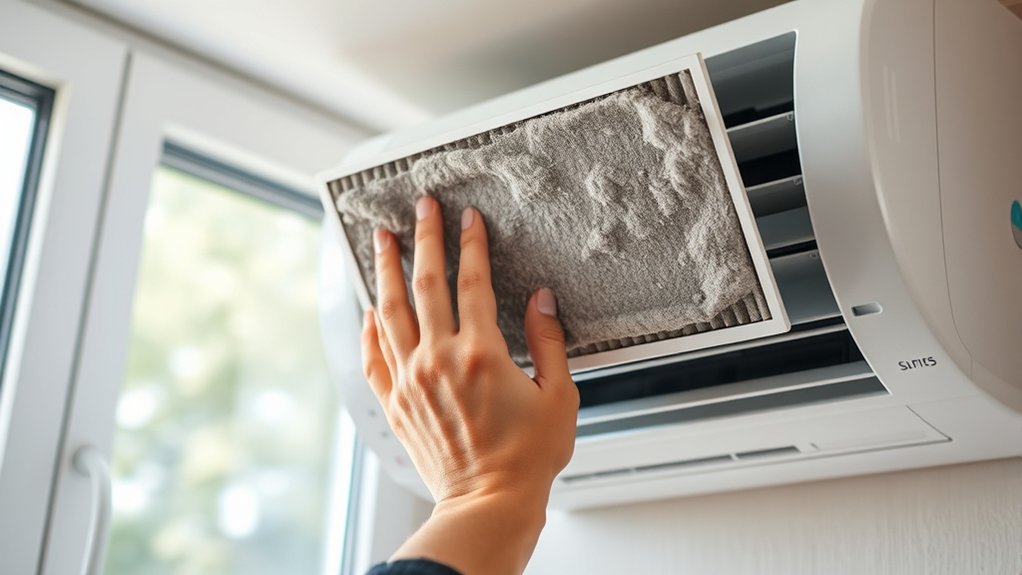 replace ac filter easily