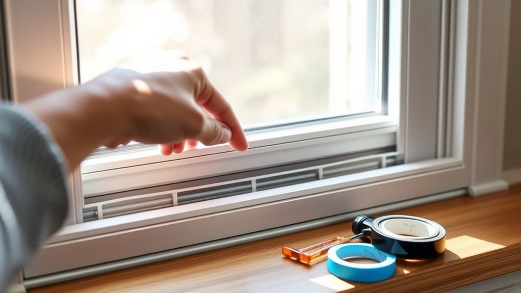 seal window ac effectively