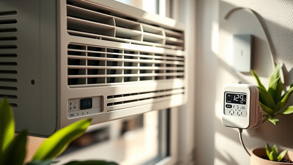 window ac power consumption